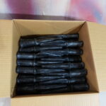 Ficticio punta de lanza en latex.