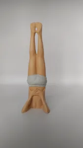 Figura de yoga.Sarvangasana.Resina de Poliuretano 16