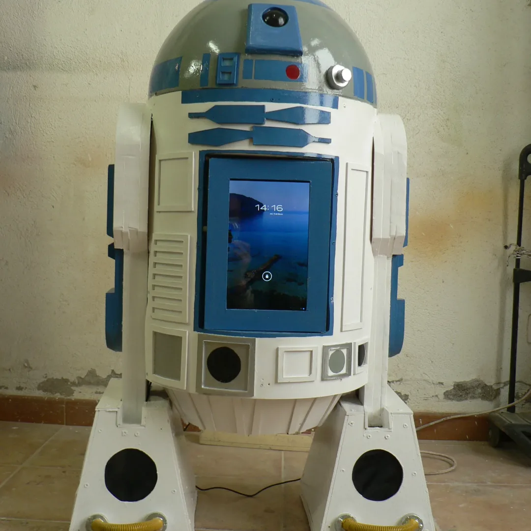 Star wars R2D2 artesanal